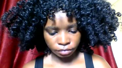 Snapshot of sexy_ebony_princess chatting on April 19, 8:13 am Trina online show from April 19, 8:13 am