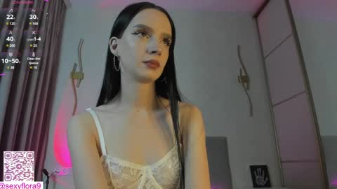 Snapshot of sexy_flora chatting on February 6, 6:40 am Flora online show from February 6, 6:40 am