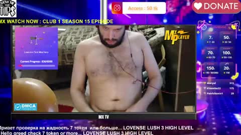 Snapshot of sexymacho7793 chatting on April 24, 1:02 pm BISEXPRINCE777 online show from April 24, 1:02 pm