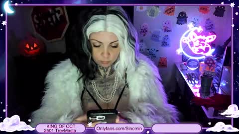 Sinomin online show from October 28, 1:53 am