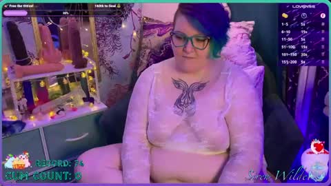 Snapshot of sirenwilde chatting on May 29, 4:21 am Siren Wilde online show from May 29, 4:21 am