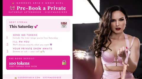 Snapshot of sissymaddieee chatting on March 2, 6:48 pm sissymaddieee online show from March 2, 6:48 pm