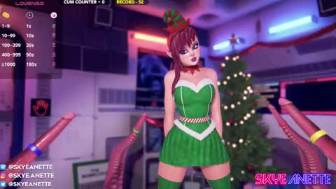 Snapshot of skyeanette chatting on December 8, 2:18 am SkyeAnette online show from December 8, 2:18 am