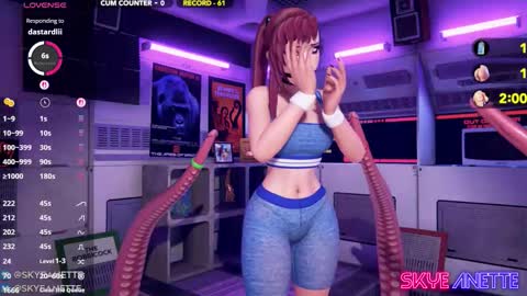 SkyeAnette online show from March 6, 2:08 am