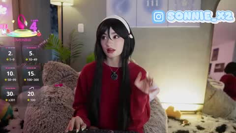 Snapshot of sonnie_mami chatting on September 9, 1:32 pm Sonnie online show from September 9, 1:32 pm