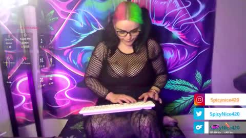 spicynice420 online show from January 7, 10:45 pm