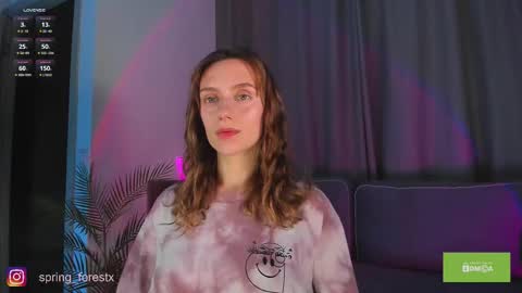 Snapshot of spring_forestx chatting on October 2, 3:19 pm Lilly online Monday - Friday ask time in pm online show from October 2, 3:19 pm