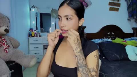 Snapshot of stefanny_pllus chatting on October 10, 12:20 am Im MiaIts my first day here online show from October 10, 12:20 am