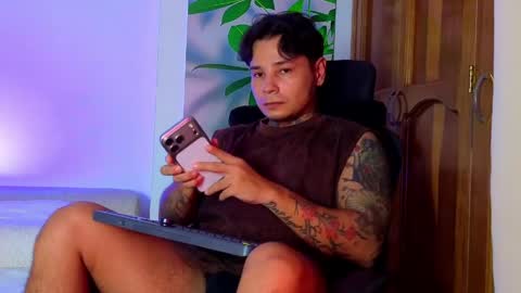 Snapshot of tattokoi chatting on June 2, 12:01 am tattokoi online show from June 2, 12:01 am