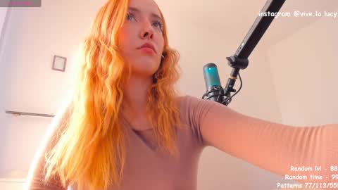 Snapshot of thatgirl___ chatting on December 9, 8:44 am my name is Lucy online show from December 9, 8:44 am