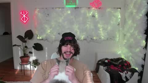 Snapshot of thejohnnystone chatting on March 20, 10:36 pm Johnny Stone online show from March 20, 10:36 pm