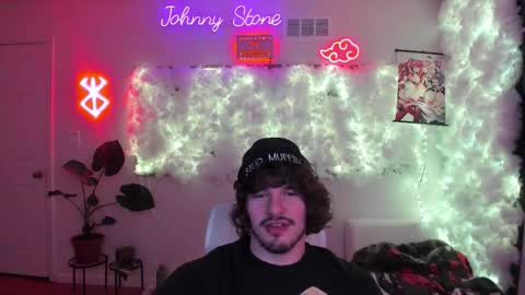 Snapshot of thejohnnystone chatting on March 27, 12:27 am Johnny Stone online show from March 27, 12:27 am