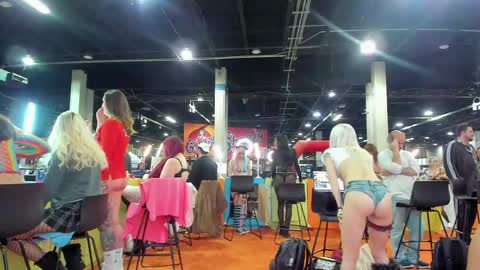 Snapshot of thejohnnystone chatting on April 11, 6:23 pm Johnny Stone online show from April 11, 6:23 pm