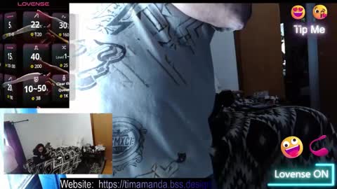 Snapshot of timamanda chatting on February 24, 8:07 pm Tim Amanda online show from February 24, 8:07 pm