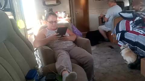 Snapshot of timamanda chatting on July 15, 1:00 am Tim Amanda online show from July 15, 1:00 am
