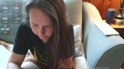 Snapshot of tylersands chatting on June 8, 3:34 pm Tyler Sands online show from June 8, 3:34 pm