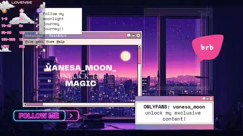 Snapshot of vanesa_moon_ chatting on May 15, 10:50 pm vanesa_moon_ online show from May 15, 10:50 pm
