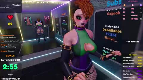 Snapshot of vannivr chatting on February 7, 2:15 am vannivr online show from February 7, 2:15 am