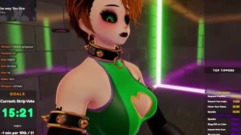 Snapshot of vannivr chatting on March 18, 2:15 am vannivr online show from March 18, 2:15 am