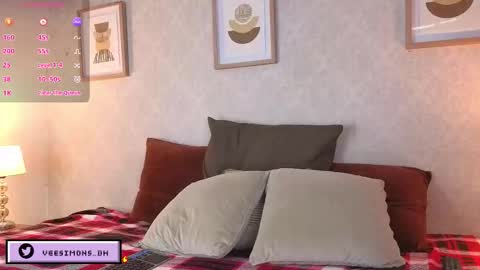 Snapshot of veesimons_dh chatting on February 20, 7:36 pm Vee Simons online show from February 20, 7:36 pm