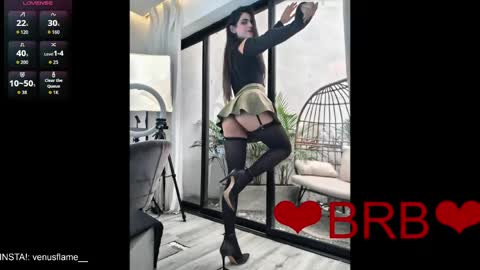 Snapshot of venus_flame chatting on May 5, 11:29 am VENUS online show from May 5, 11:29 am