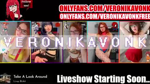 Snapshot of veronikavonk chatting on July 2, 10:32 am Veronika von Kleist online show from July 2, 10:32 am
