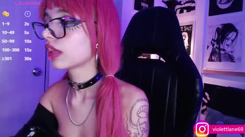 Snapshot of violettlane chatting on January 11, 4:27 am Violeta online show from January 11, 4:27 am