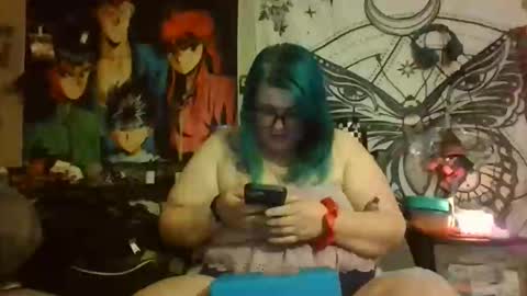 Snapshot of vyxenvoid chatting on February 23, 3:59 am Vyx online show from February 23, 3:59 am