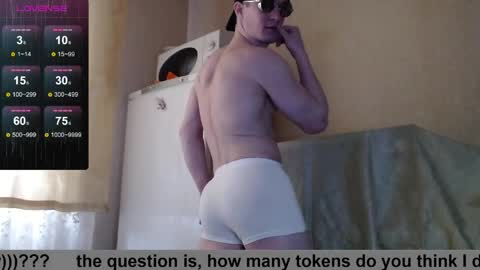 SexyMan online show from April 8, 1:11 pm