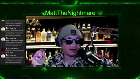Snapshot of wethefreaks_69 chatting on July 16, 4:18 am MattTheNightmare online show from July 16, 4:18 am