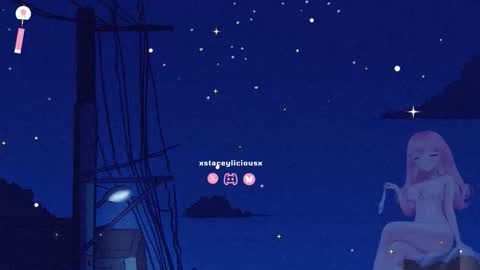 XstaceyliciousX online show from February 15, 8:05 pm