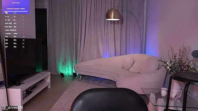 Snapshot of anniehillofficial chatting on January 15, 7:55 pm anniehillofficial online show from January 15, 7:55 pm