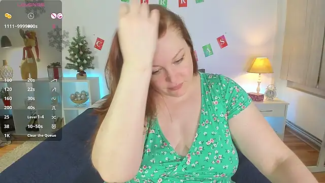 CutieGinger online show from January 12, 11:15 pm