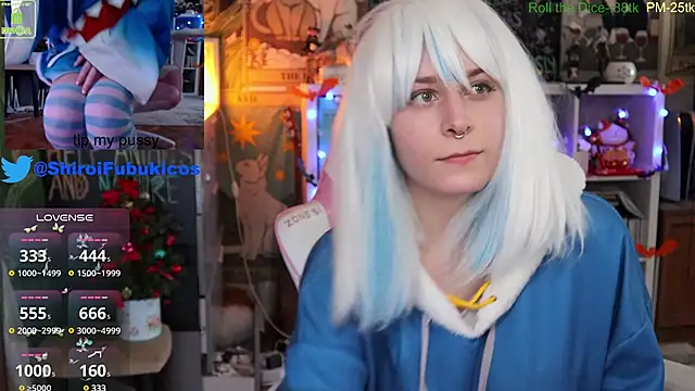 Snapshot of ShiroiFubuki chatting on December 8, 7:47 am ShiroiFubuki online show from December 8, 7:47 am