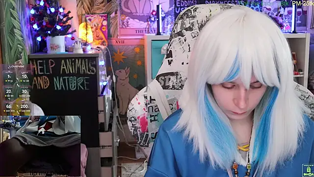 Snapshot of ShiroiFubuki chatting on January 6, 10:13 am ShiroiFubuki online show from January 6, 10:13 am