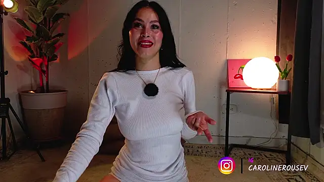 carolinerousev online show from February 18, 7:10 pm