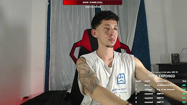 stevenSEX123 online show from March 3, 3:45 am