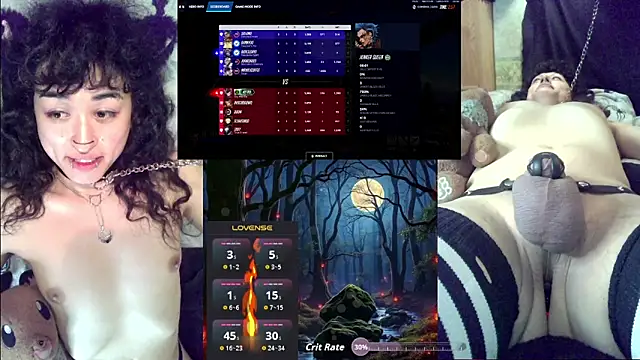 Snapshot of Solumi chatting on April 3, 6:55 am Solumi online show from April 3, 6:55 am