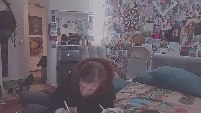 Snapshot of DownstairsSky chatting on February 25, 7:14 pm DownstairsSky online show from February 25, 7:14 pm