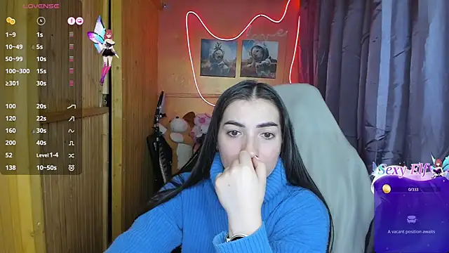 Snapshot of Fiery_Brunette_ chatting on February 21, 5:24 am Fiery Brunette online show from February 21, 5:24 am