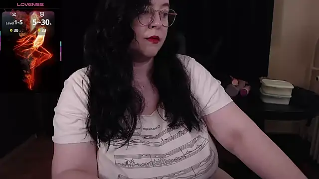 Snapshot of poshmistress chatting on July 15, 5:34 am poshmistress online show from July 15, 5:34 am