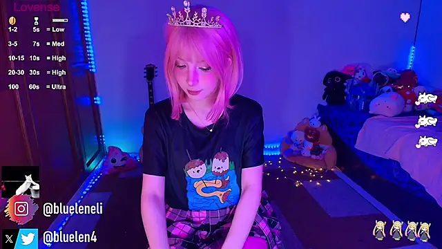 bluelen online show from February 5, 8:30 am