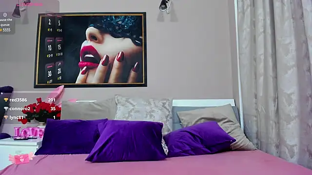 Snapshot of AngellBlackX chatting on February 7, 3:23 am AngellBlackX online show from February 7, 3:23 am