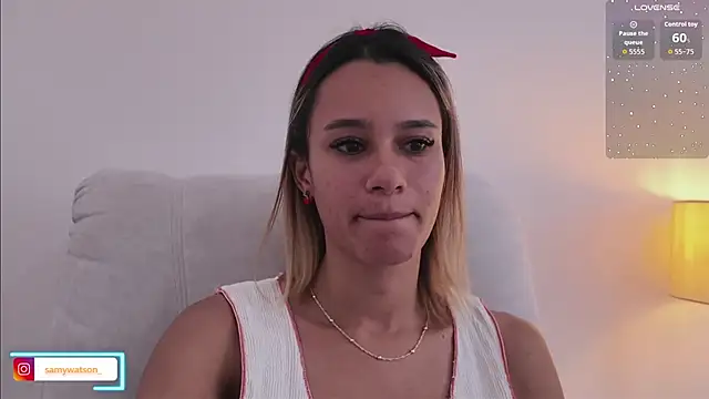 SamanthaWatson online show from March 28, 9:36 pm