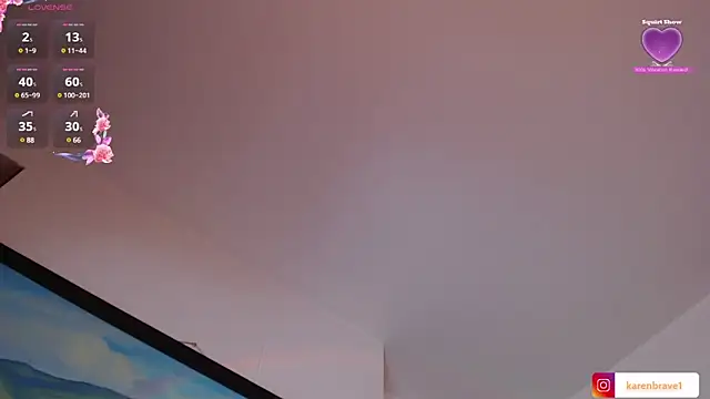 Snapshot of karen_brave chatting on December 19, 10:53 pm karen brave online show from December 19, 10:53 pm