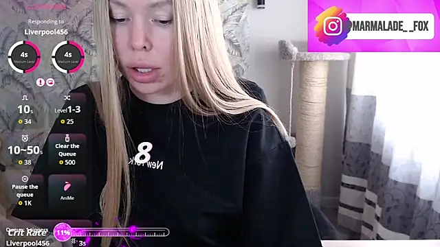 Marmalade Fox online show from March 28, 7:19 am