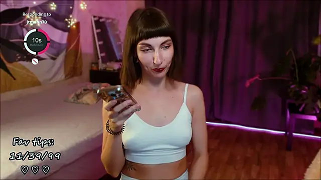 Snapshot of tokioray chatting on February 1, 2:02 pm tokioray online show from February 1, 2:02 pm