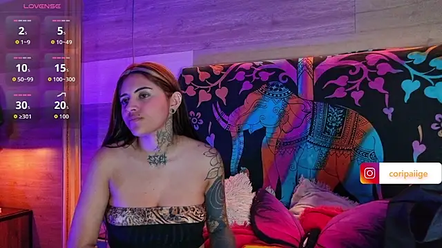 Snapshot of Cori_Paige chatting on February 28, 4:02 am Cori Paige online show from February 28, 4:02 am