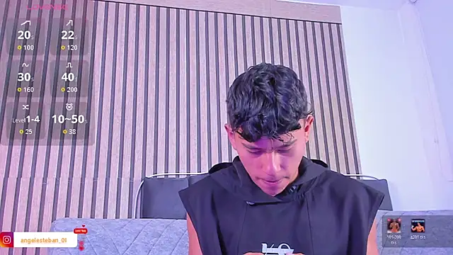 Snapshot of Angel_esteban_fx chatting on June 14, 6:10 pm Angel esteban fx online show from June 14, 6:10 pm