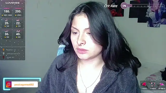 Snapshot of jessica_gomez chatting on December 24, 12:33 am jessica gomez online show from December 24, 12:33 am